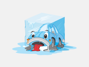 Melting Ice Car for decal | Design Graphique par ATUL SOOD