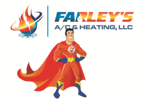 Mascot Design by nanocb72 for Farley's A/C & Heating, LLC | Design: #20171954