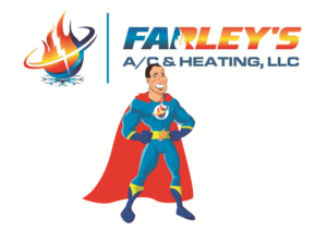 Mascot Design by nanocb72 for Farley's A/C & Heating, LLC | Design: #20193503