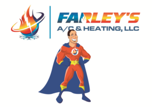 Mascot Design by nanocb72 for Farley's A/C & Heating, LLC | Design: #20193505