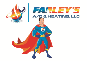 Mascot Design by nanocb72 for Farley's A/C & Heating, LLC | Design: #20203338