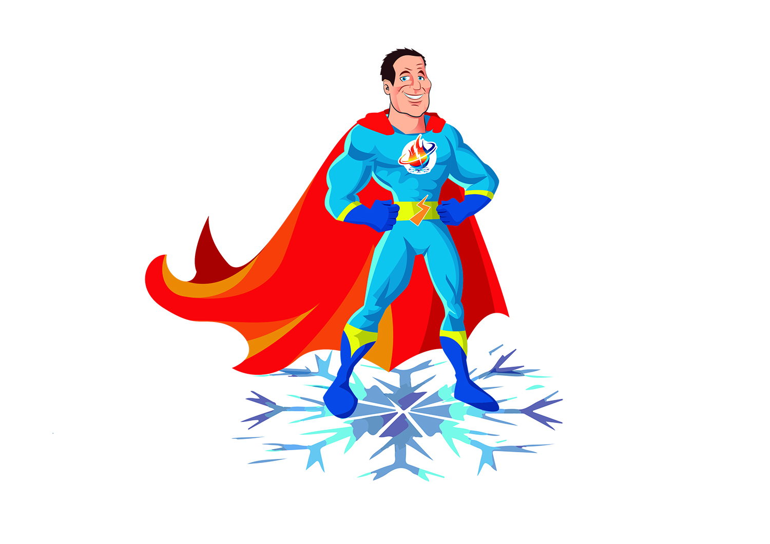 Mascot Design by nanocb72 for Farley's A/C & Heating, LLC | Design #20213791