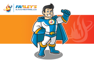Mascot Design by Killer Panda for Farley's A/C & Heating, LLC | Design: #20250333