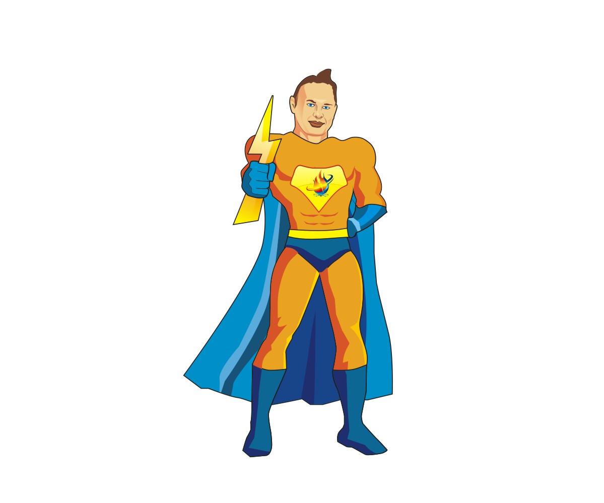 Mascot Design by Rush 1 for Farley's A/C & Heating, LLC | Design #20252093