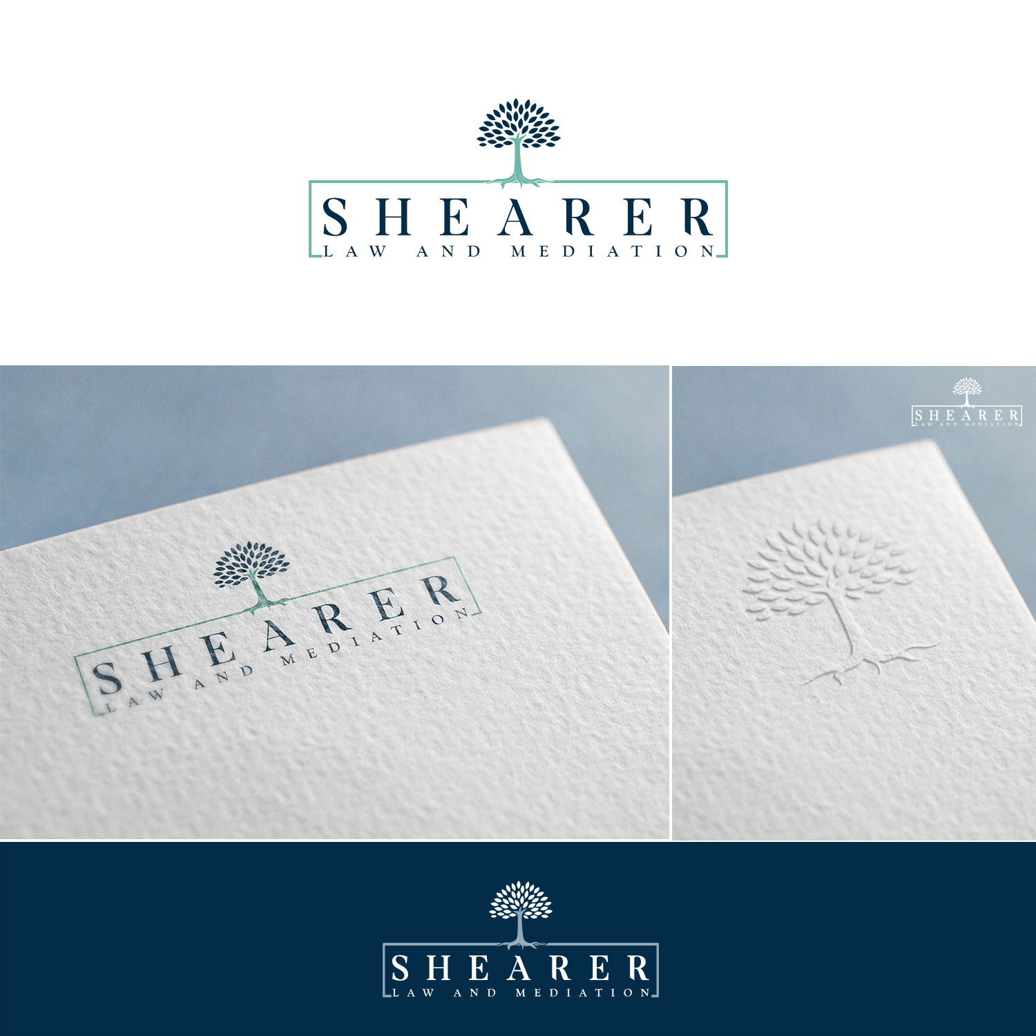 Logo Design by DominicDesign for Shearer Law and Mediation | Design #20207911