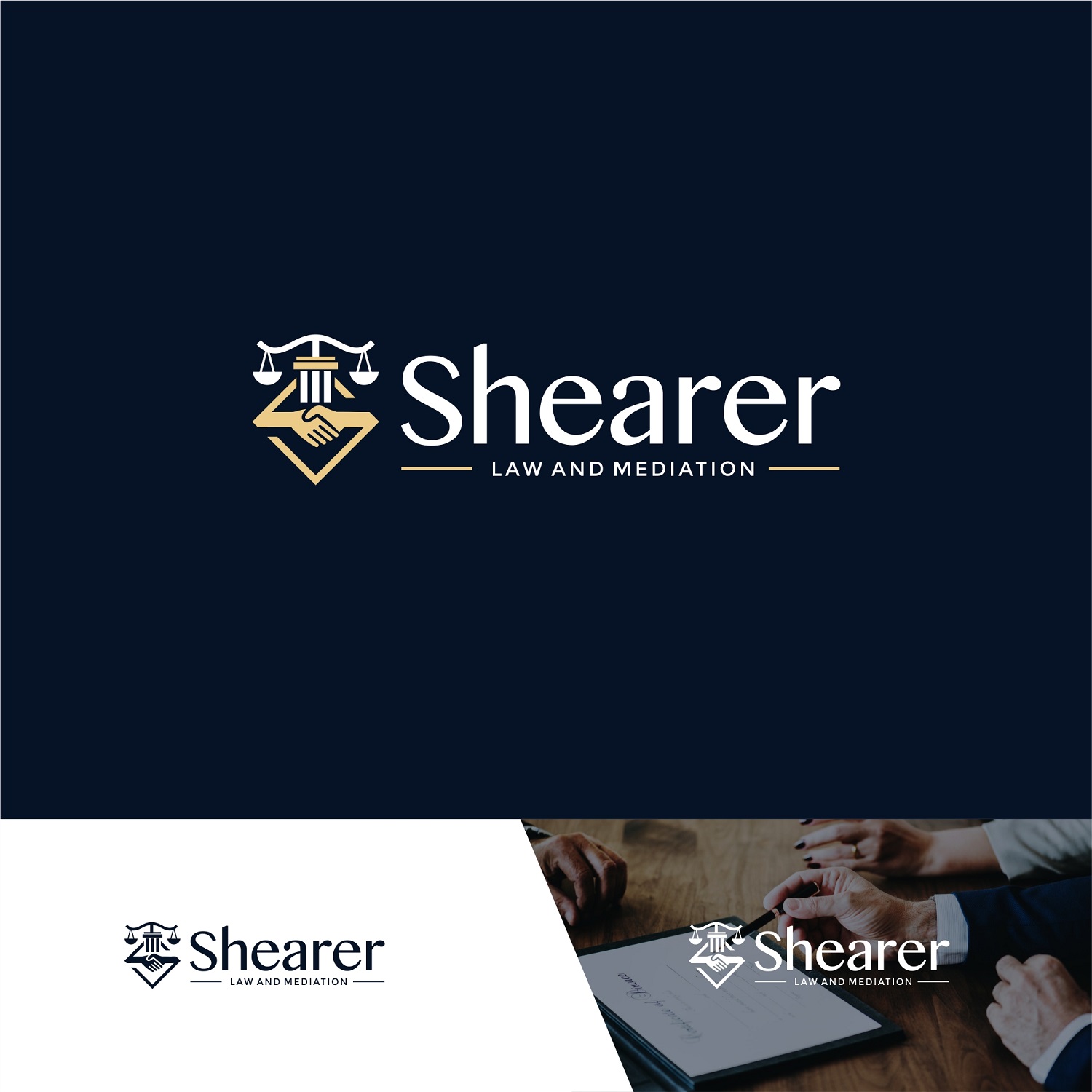 Logo Design by alitjuara for Shearer Law and Mediation | Design #20198479