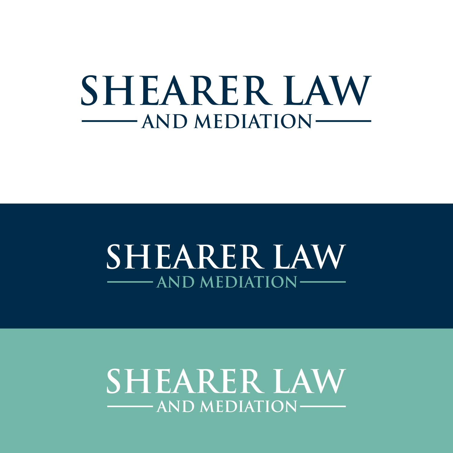 Logo Design by V Solutions for Shearer Law and Mediation | Design #20177428