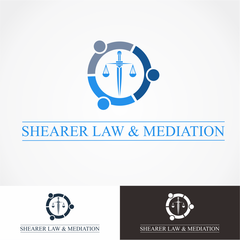 Logo Design by MASH Std for Shearer Law and Mediation | Design #20152332