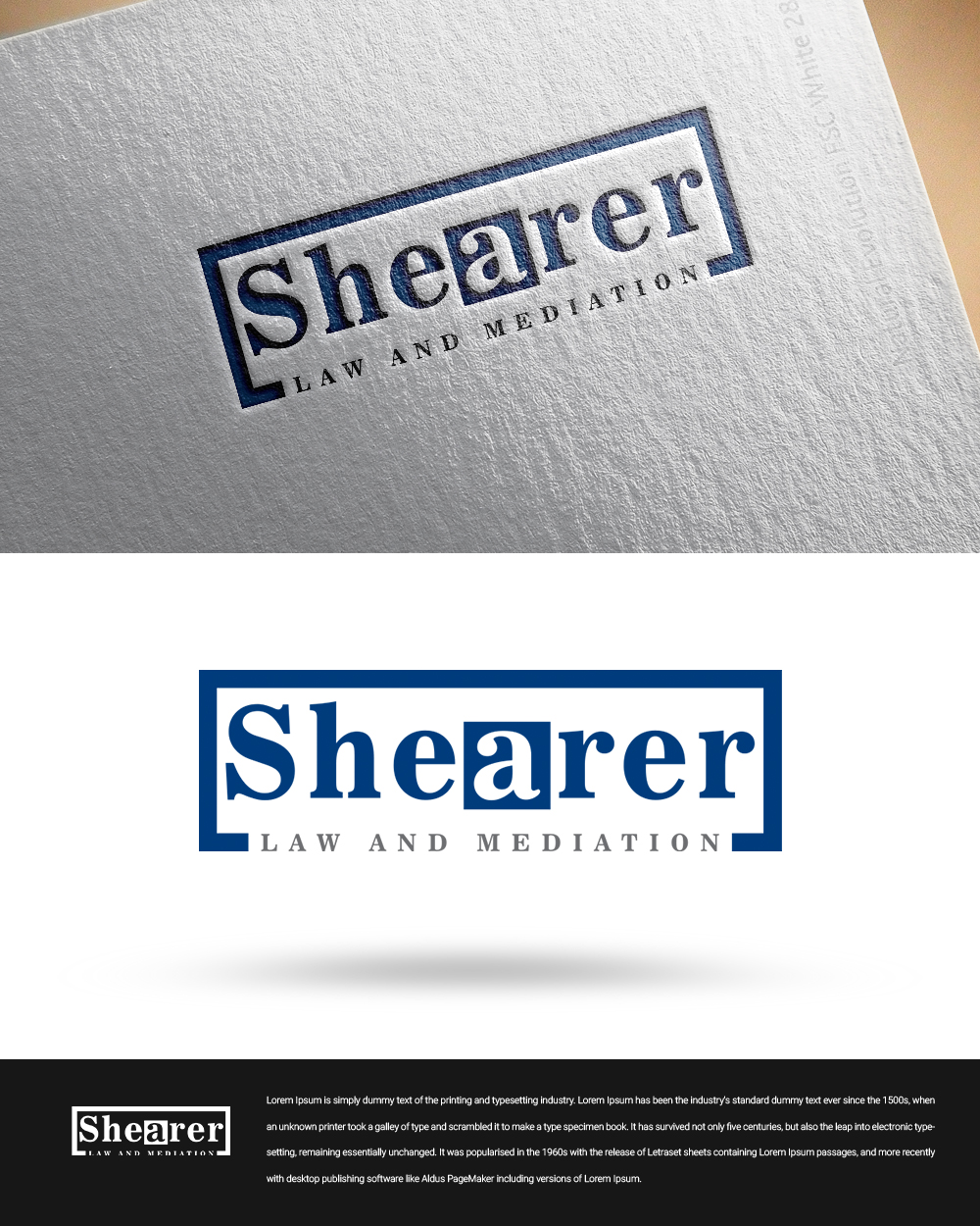 Design de Logo par zingodesigns258 pour Shearer Law and Mediation | Design #20169040