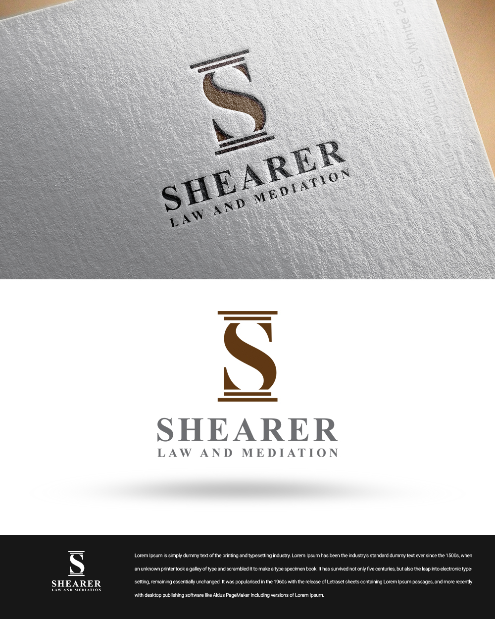 Design de Logo par zingodesigns258 pour Shearer Law and Mediation | Design #20169041