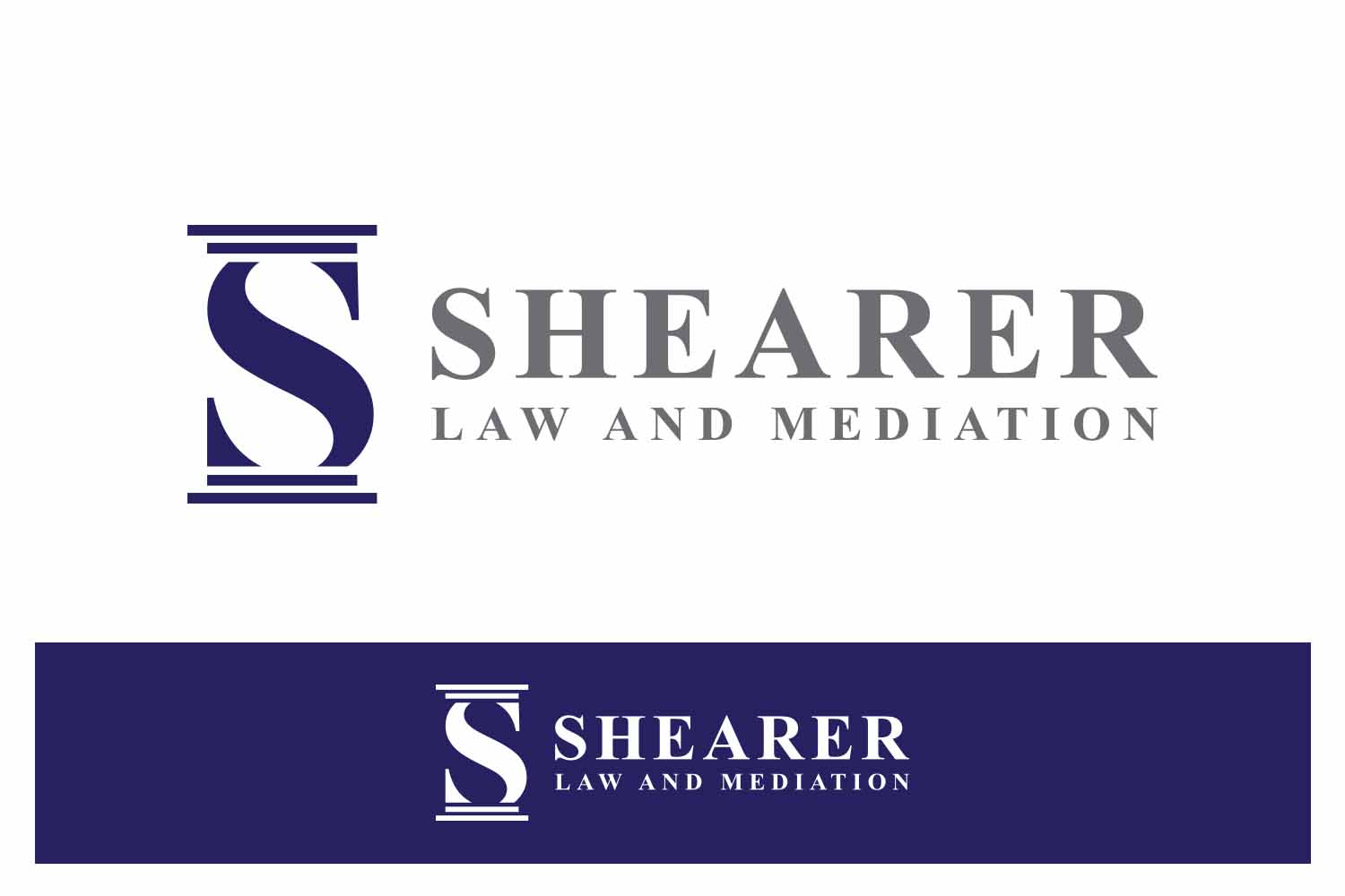 Logo Design by zingodesigns258 for Shearer Law and Mediation | Design #20179873