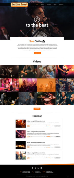 Web Design by pb for this project | Design: #20159975