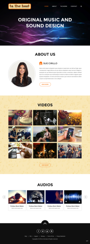 Web Design by pb for this project | Design: #20159982