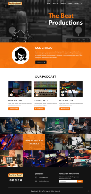 Web Design by pb for this project | Design: #20159983