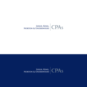 Leigh, King, Norton and Underwood, CPAs | Logo Design by tavi