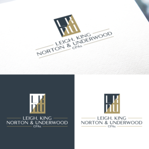 Leigh, King, Norton and Underwood, CPAs | Logo Design by ds | designstructure
