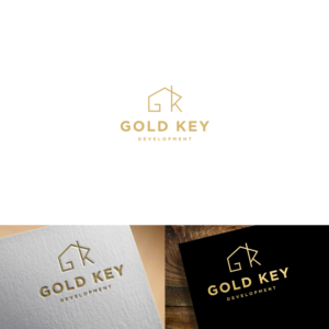Gold Key Development ( or use of GK) | Logo Design by tavi