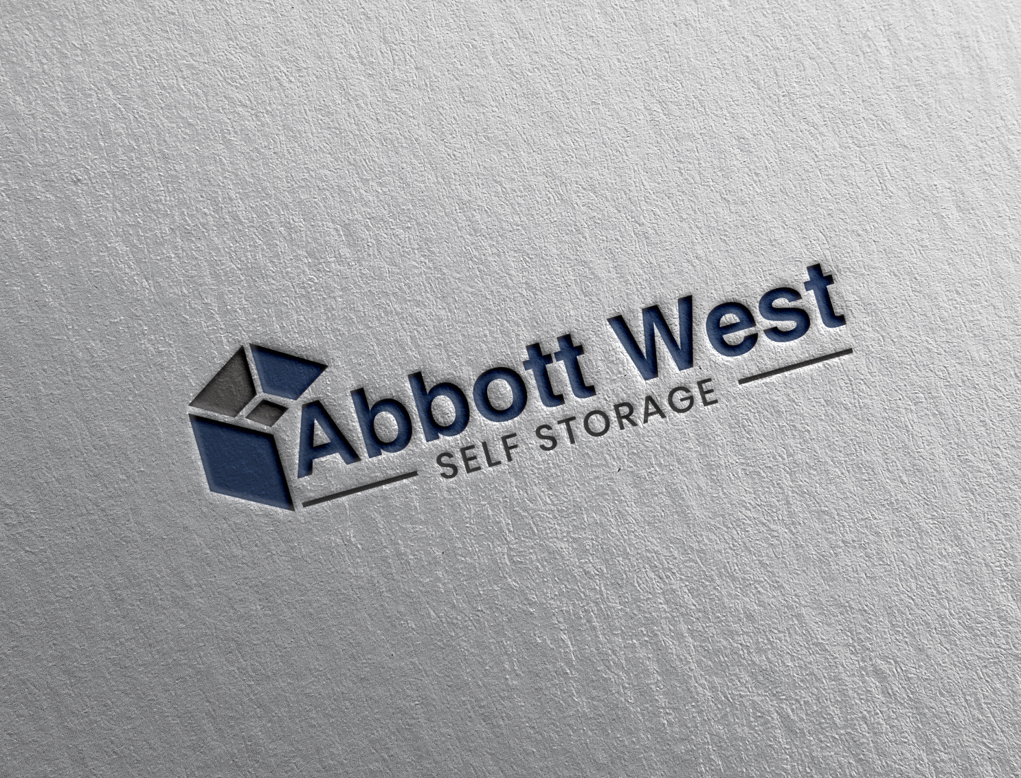 Logo Design by Aqeel Momin for Absolute Storage Mangement | Design #20165139