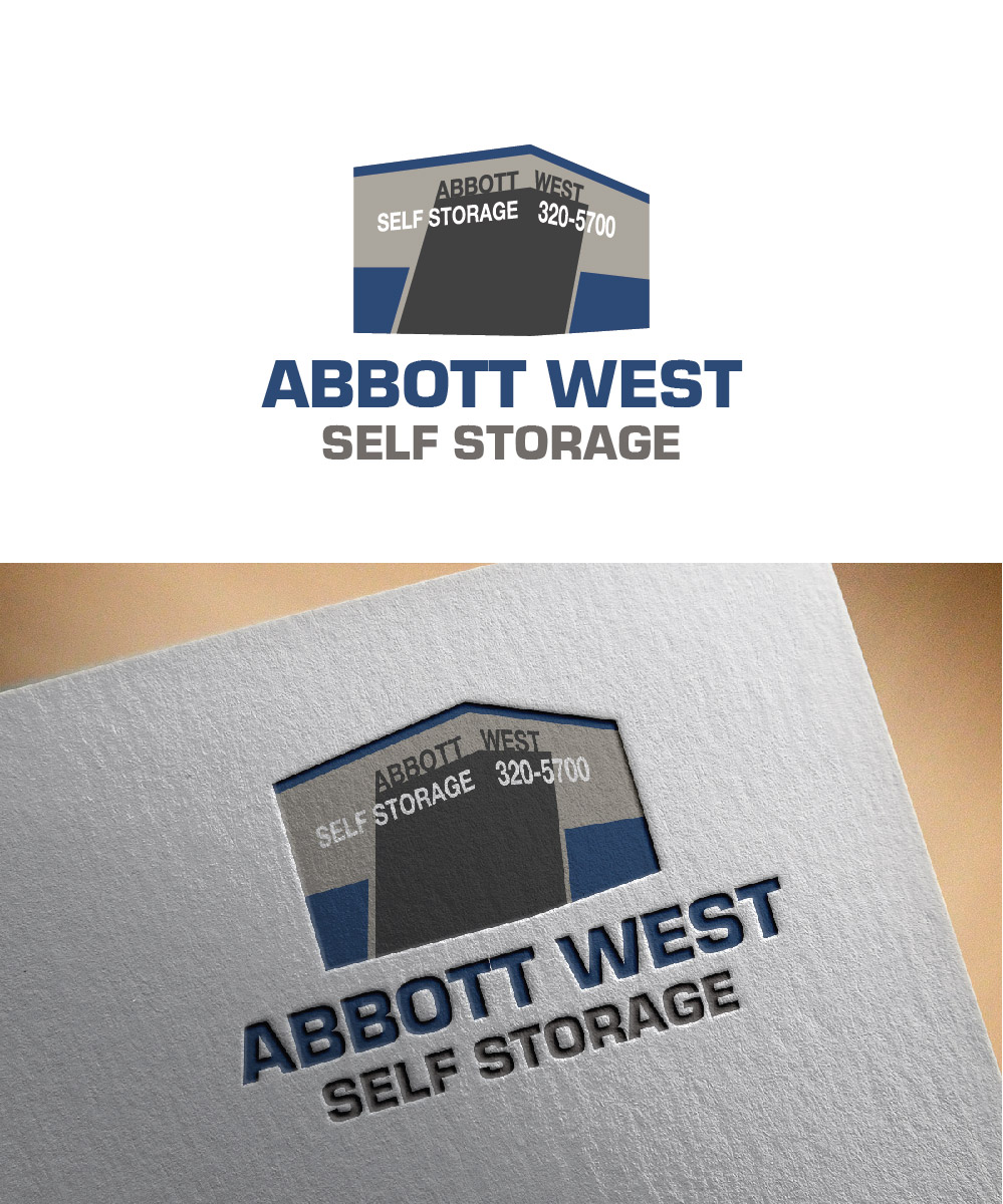 Logo Design by Isnah Logo for Absolute Storage Mangement | Design #20239261