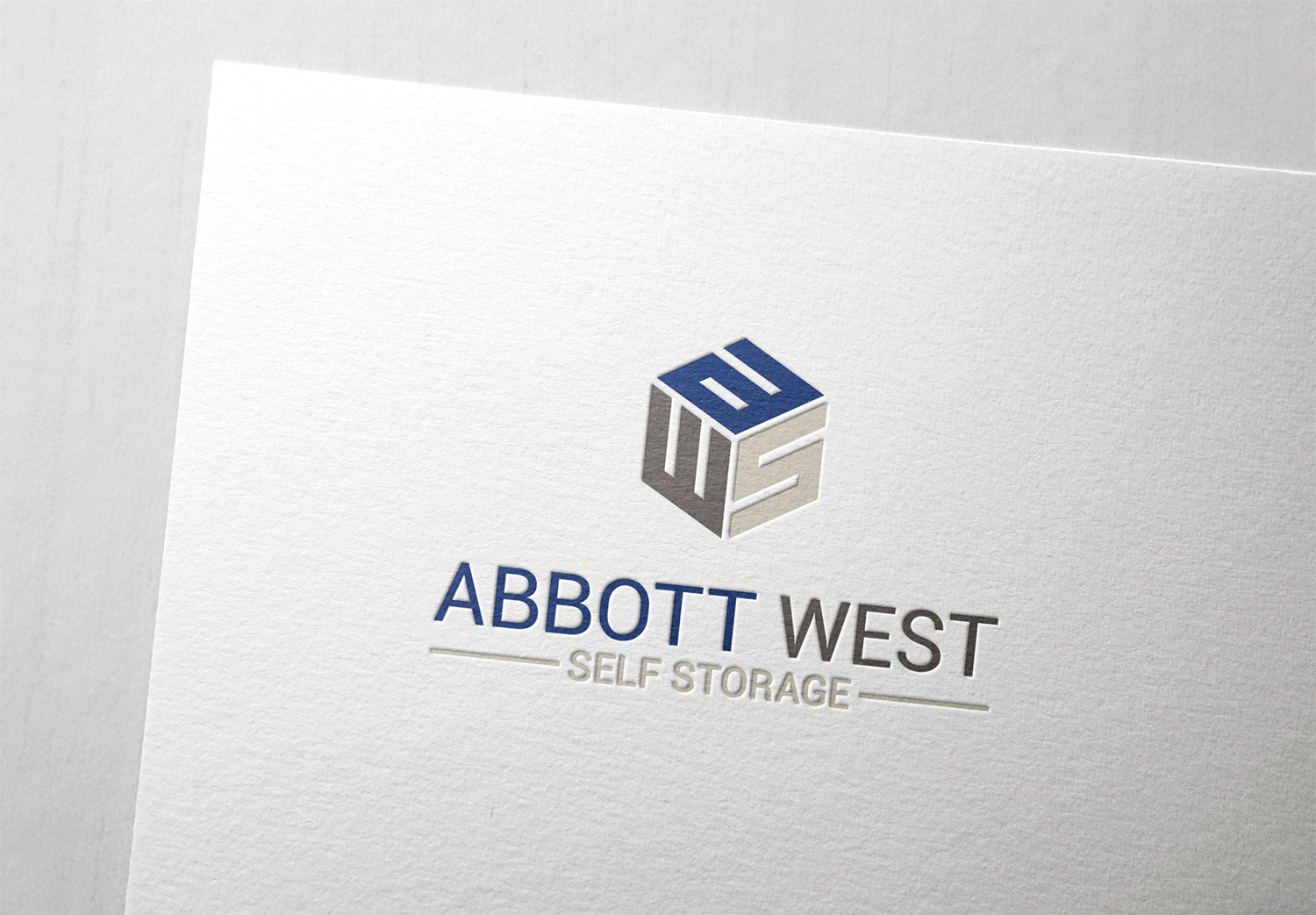 Logo Design by Sergio D for Absolute Storage Mangement | Design #20157940