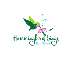 Hummingbird Sings - Eco Store | Logo and Business Card Design by borzoid
