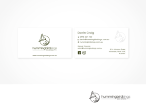 Logo and Business Card Design by ArtTank for The Bowerbird Group | Design: #20275173