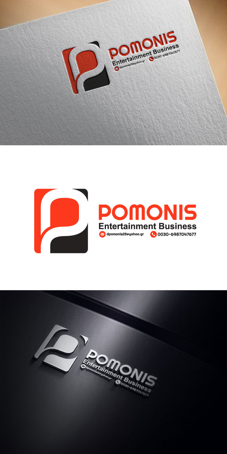 Logo Design by Rupok MT for Pomonis Entertainment Business | Design #20163136