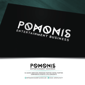 Logo-Design von WooW Designs für Pomonis Entertainment Business | Design: #20161653