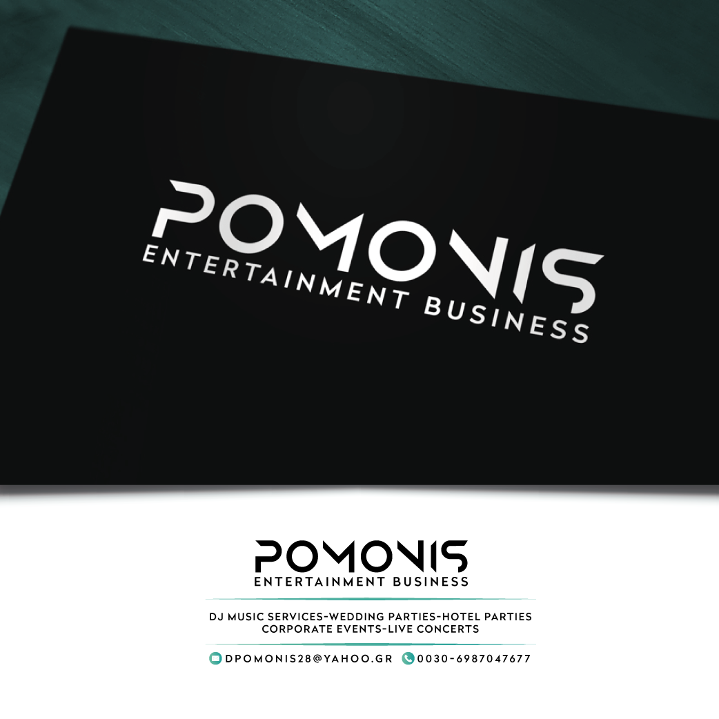 Logo Design by WooW Designs for Pomonis Entertainment Business | Design #20161654