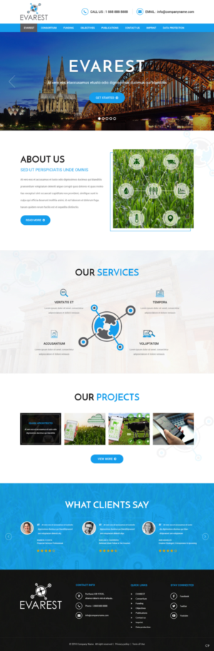 Web Design by pb for this project | Design: #20170276