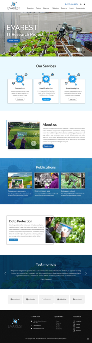 Web Design by pb for this project | Design: #20170278