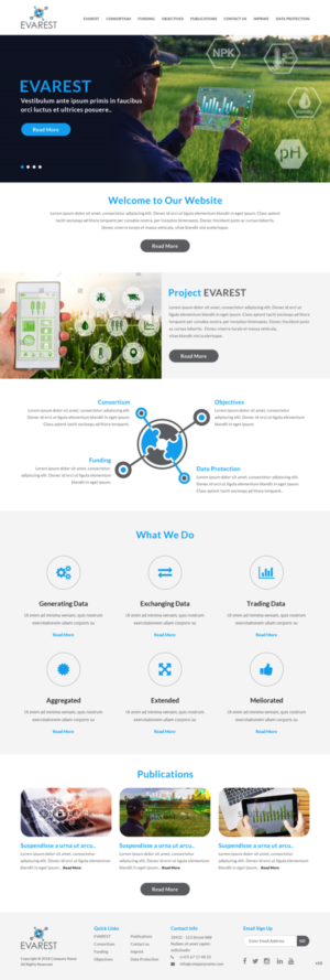 Web Design by pb for this project | Design: #20273415