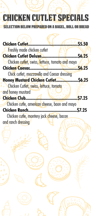 Menu Design by banto212 for this project | Design: #20195384