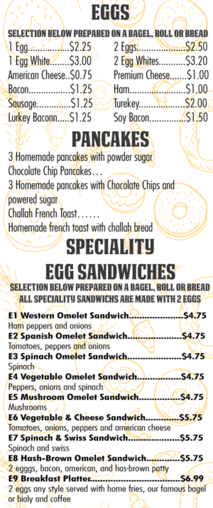 Menu Design by banto212 for this project | Design: #20195392