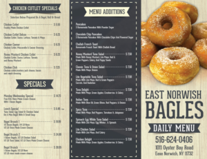 Menu Design by Fusionex Studio for this project | Design: #20212922