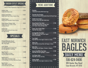 Menu Design by Fusionex Studio for this project | Design: #20272585