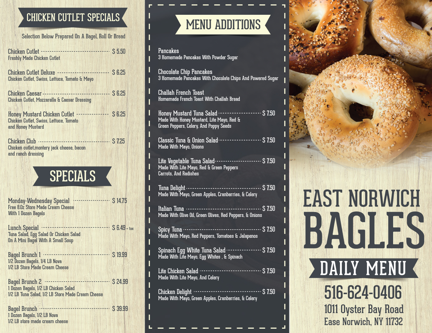 Menu Design by Fusionex Studio for this project | Design #20273409
