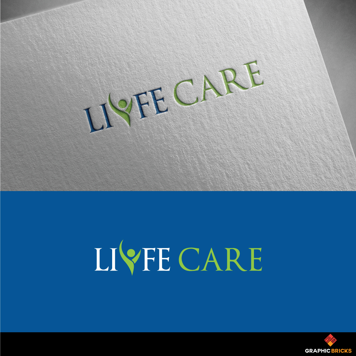 Logo Design by Graphic Bricks for Liyfe Care | Design #20181573
