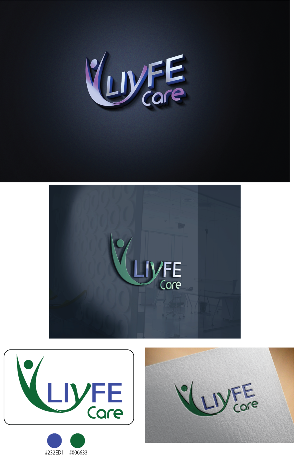 Logo Design by Simon 21 for Liyfe Care | Design #20187071