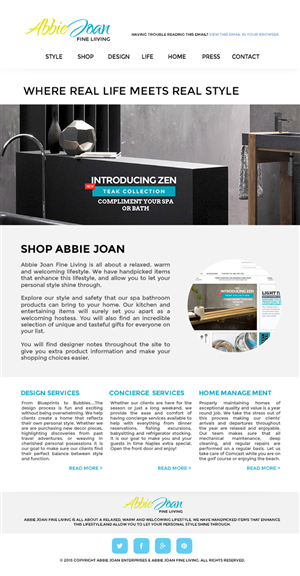 Wordpress Design by Sucre for this project | Design: #2919604