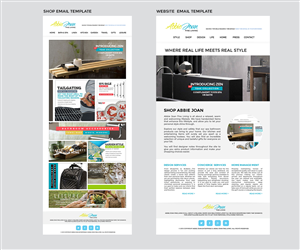 Newsletter template  | Wordpress Design by Sucre
