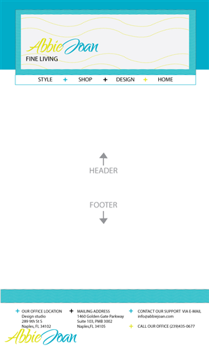 Newsletter template  | Wordpress Design by lavinia