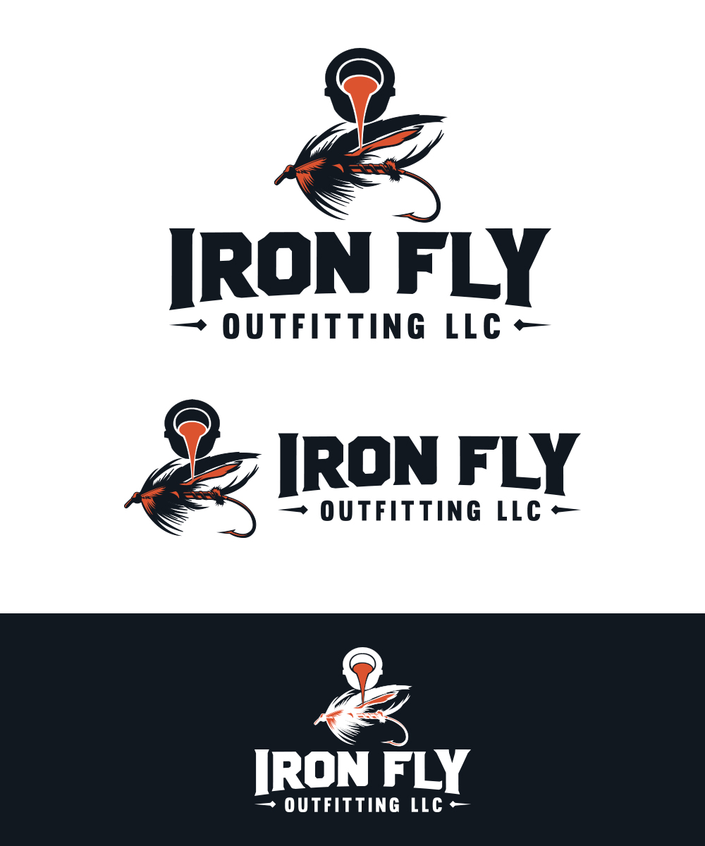 Logo Design by StudioD™ for Iron Fly Outfitting LLC  | Design #20161135