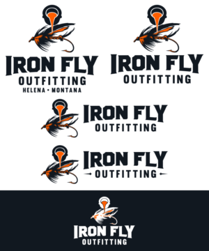 Logo Design by StudioD™ for Iron Fly Outfitting LLC  | Design: #20180124