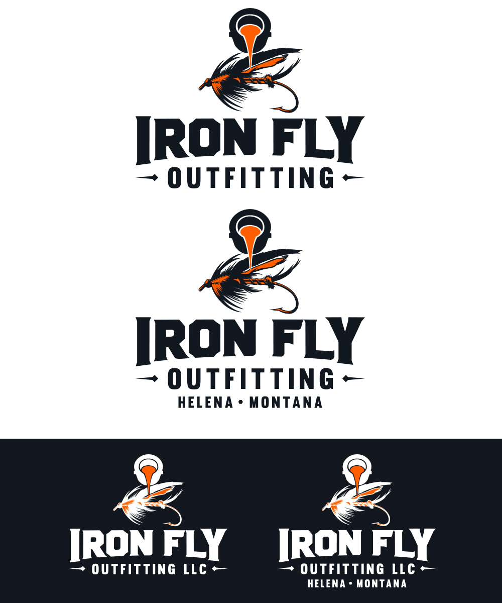 Logo Design by StudioD™ for Iron Fly Outfitting LLC  | Design #20212895