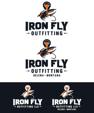 Logo Design by StudioD™ for Iron Fly Outfitting LLC  | Design: #20212895
