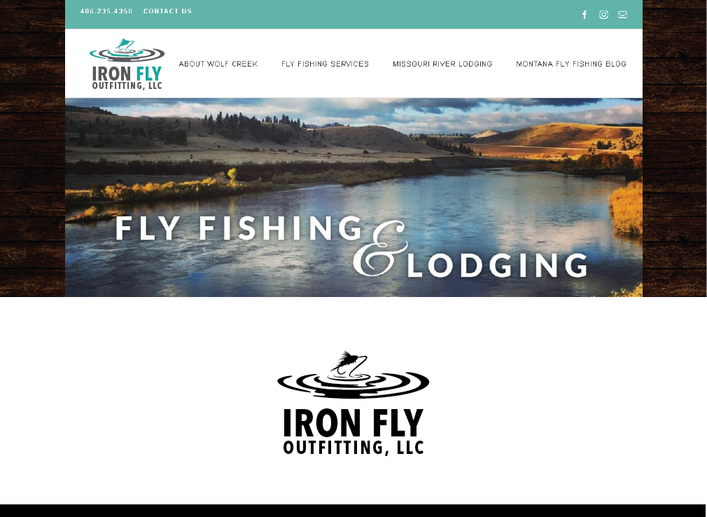 Logo Design by Knockout for Iron Fly Outfitting LLC  | Design #20164846