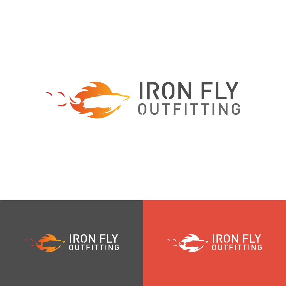 Logo Design by alitjuara for Iron Fly Outfitting LLC  | Design #20190748