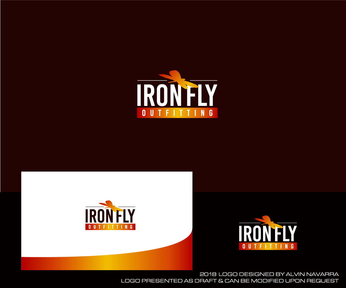 Logo Design by alvinnavarra for Iron Fly Outfitting LLC  | Design #20173966