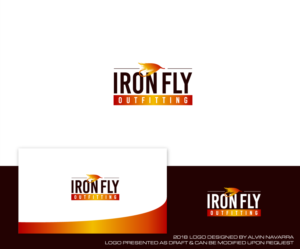 Logo Design by alvinnavarra for Iron Fly Outfitting LLC  | Design: #20180869